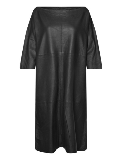 DEPECHE Oliviadep Leather Dress Black 38 DEPECHE Oliviadep Leather Dress Black 38