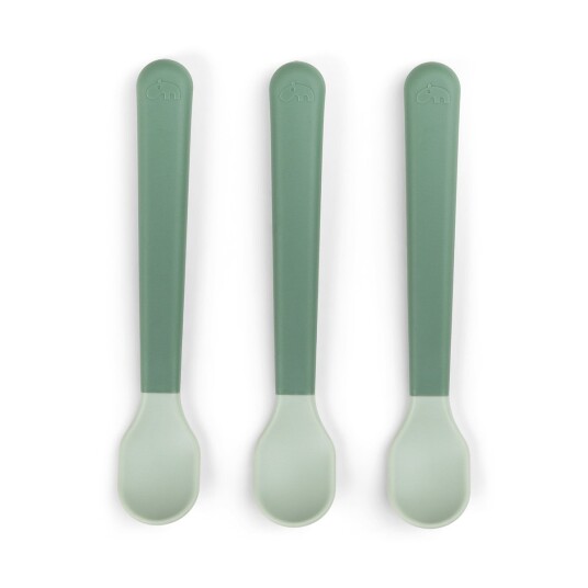 Done by Deer™ babyskje Foodie Easy grip 3-pk grønn