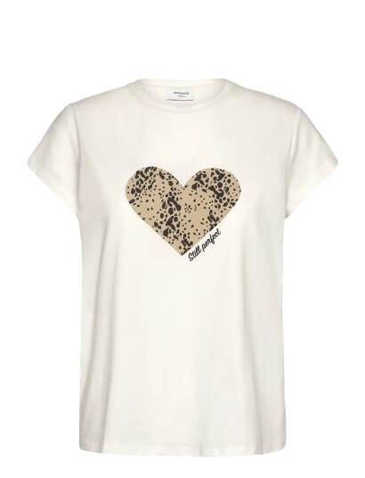 Rosemunde Rwnatali Print Capsleeve T Shirt Cream XS Rosemunde Rwnatali Print Capsleeve T Shirt Cream XS
