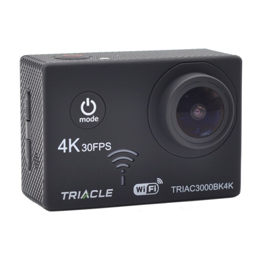 TRIACLE ACTIONKAMERA 4 K, SORT TRIACLE ACTIONKAMERA 4 K, SORT