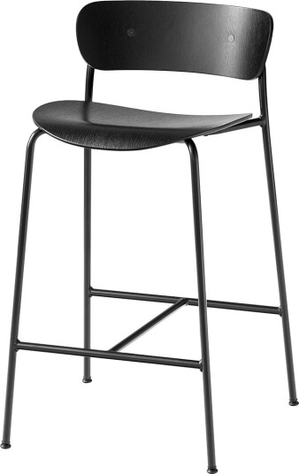 Pavilion Av7 Barstol Svartlakkert Eik Pavilion Av7 Barstol Svartlakkert Eik