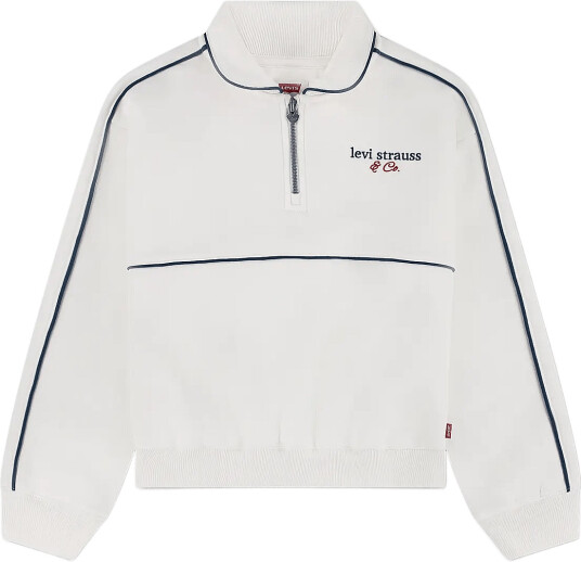 Levi"s Hz 1/2 Zip Top Cream 158