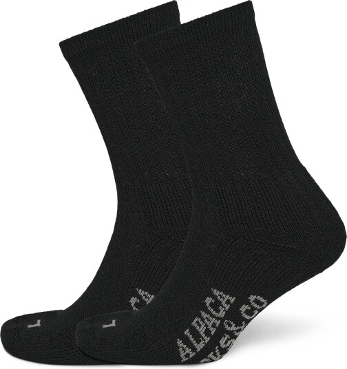 Alpacasocks&Co Merino Hiking Cozy 1 Pack NERO 45 48