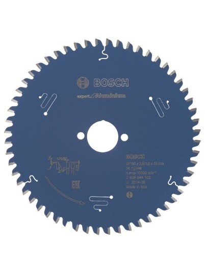 Bosch Sirkelsagblad 190mm 56T for Aluminium - Elektroverktøy Tilbehør
