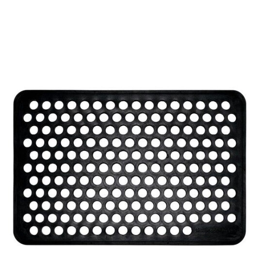 Tica Copenhagen Dot dørmatte gummi 40x60 cm svart
