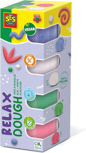 Ses Creative Modellervoks Relax 4 x 90 gr.