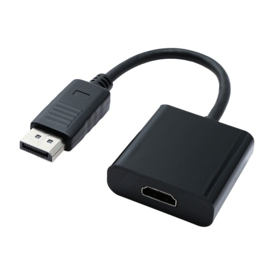 Eletra Dp 1,2 M   HDMI Af 0,2M kabel svart