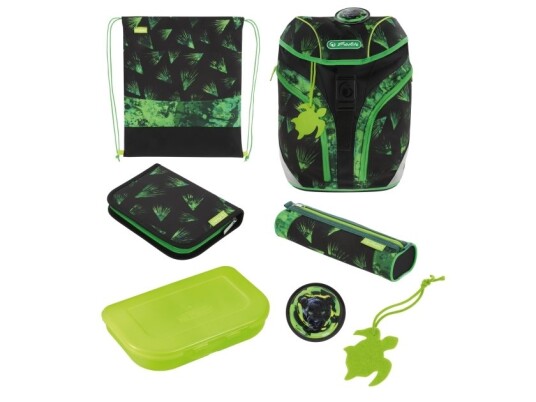 Herlitz Softlight Plus Greenline Explorer Lunchboks Pennal Pencil Pouch Skolesekk Sportsbag Gutt Barneskole Ryggsekk 18 L Forlomme Sidelomme Herlitz Softlight Plus Greenline Explorer Lunchboks Pennal Pencil Pouch Skolesekk Sportsbag Gutt Barneskole Ryggsekk 18 L Forlomme Sidelomme