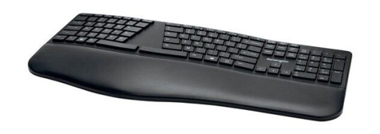 Kensington Pro Fit Ergo Wireless Keyboard - Tastatur - Amerikansk Engelsk - Svart
