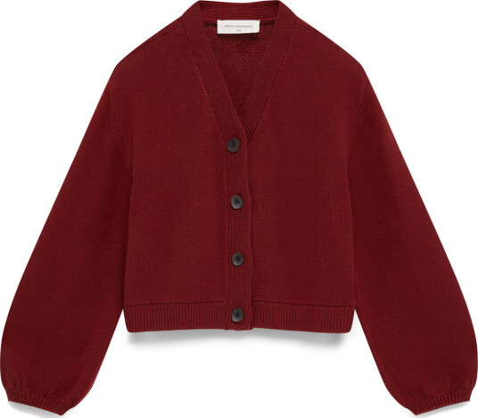 MSCH Copenhagen Mschzafina Cardigan - Burgundy - L/XL