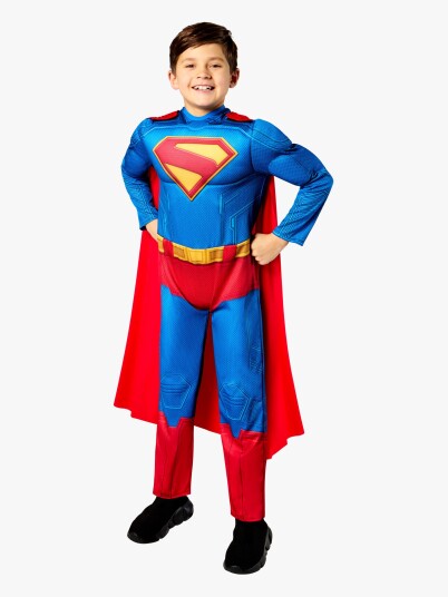 Rubies Kostymer Deluxe Superman 5 6 år 110 116 Kostymer Blå Rød