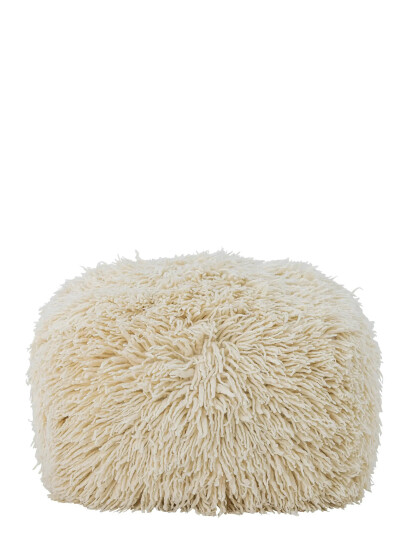 Bloomingville Lomba Pouf - Cream - ONE SIZE Bloomingville Lomba Pouf - Cream - ONE SIZE