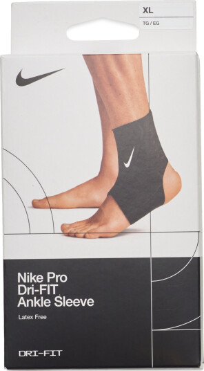 NIKE Equipment Nike Pro Ankle Sleeve 3.0 - Black - XL NIKE Equipment Nike Pro Ankle Sleeve 3.0 - Black - XL