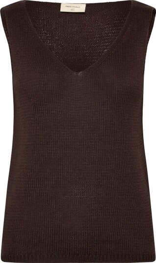 FREE/QUENT Fqgrscaliva Top Brown XL FREE/QUENT Fqgrscaliva Top Brown XL