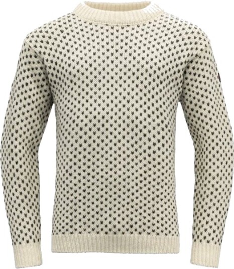 Devold Nordsjø Wool Sweater Unisex Offwhite S