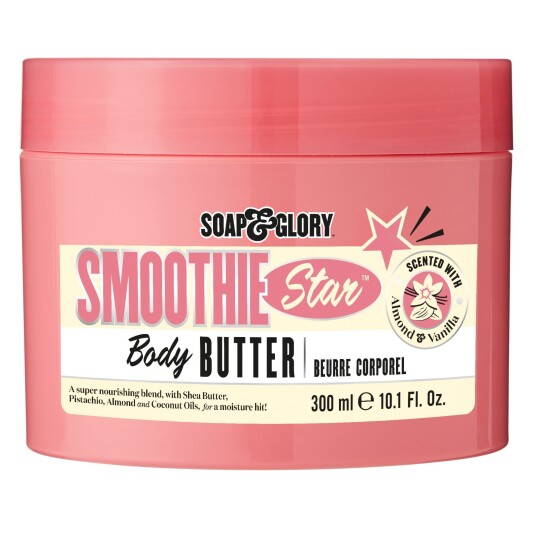 Soap & Glory Smoothie Star Body Butter for Hydration and Softer Skin 300 ml Lotion
