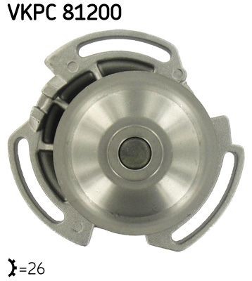 Vannpumpe SKF VKPC 81200