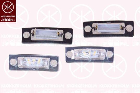 Klokkerholm Nummerskiltlys KLOKKERHOLM 95390859 Klokkerholm Nummerskiltlys KLOKKERHOLM 95390859