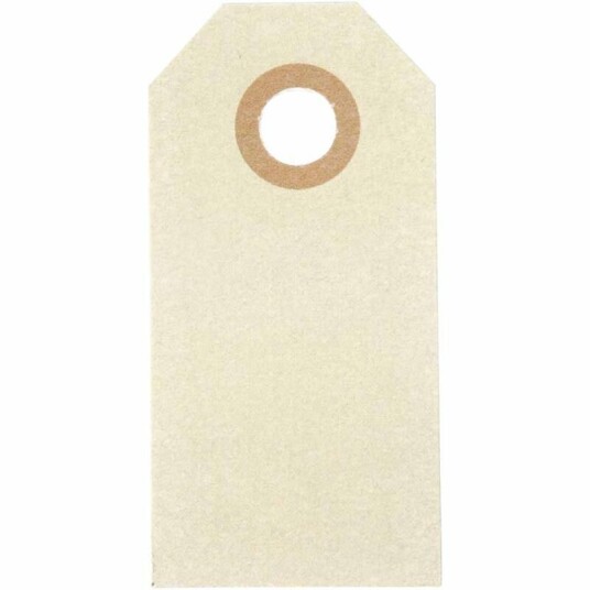 Manillamerker str. 3x6 cm 250 g creme 30 stk./ 1 pk. Manillamerker str. 3x6 cm 250 g creme 30 stk./ 1 pk.