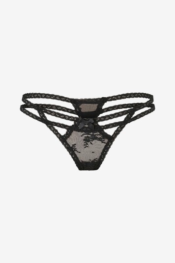 Hunkemöller Stringtruser Irina String 3 pakning Svart