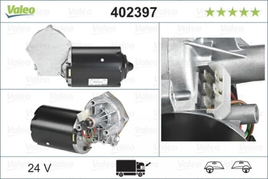 VALEO 402397 Vindusviskermotor