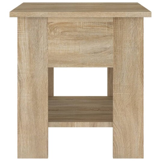 vidaXL Salongbord sonoma eik 40x40x42 cm konstruert tre