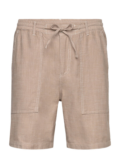 Anerkjendt Akjan Twill Contrast Shorts - Beige - M
