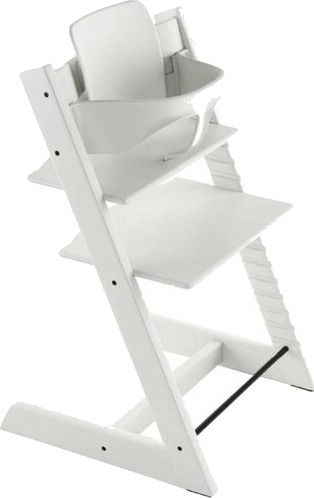 Stokke Tripp Trapp Stol + Baby Set Hvit