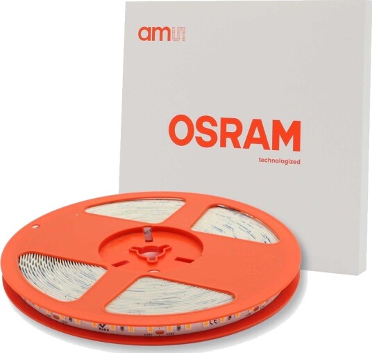 Osram OSRAM 10m 10W/m LED strip RA94 24V DC IP20 120 LED pr. meter Dimbar : Dimbar Kulør : Varm Osram OSRAM 10m 10W/m LED strip RA94 24V DC IP20 120 LED pr. meter Dimbar : Dimbar Kulør : Varm