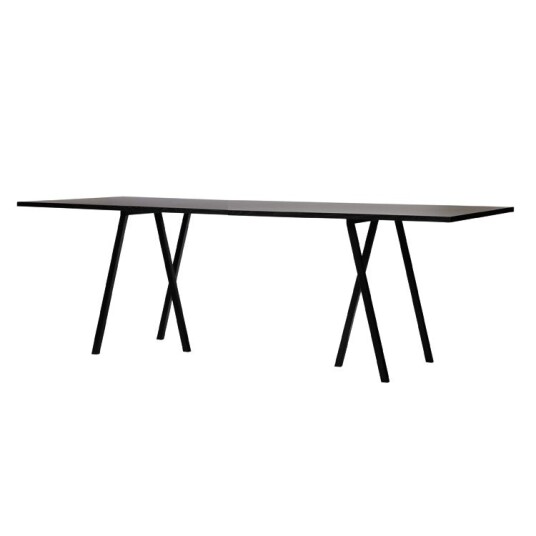Hay Loop Stand Bord 180 cm Linoleum / Svart Hay Loop Stand Bord 180 cm Linoleum / Svart