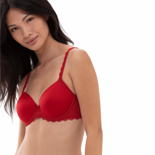Mey BH Amorous Full Cup Stretch Bra rod polyamid C 90 Dame Mey BH Amorous Full Cup Stretch Bra rod polyamid C 90 Dame