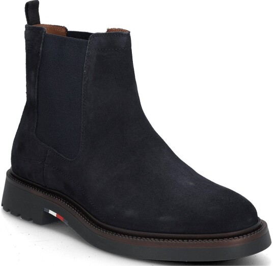 Tommy Hilfiger Corporate Casual Suede Chelsea Navy 42 Tommy Hilfiger Corporate Casual Suede Chelsea Navy 42