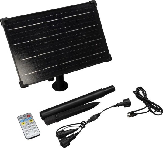 Solpanel Gnosjö Konstsmide Oppladbar S