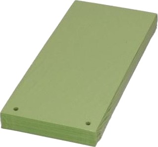 Esselte Skilleark I Papp 1/3 A4 100 Stk Grønn Et6958