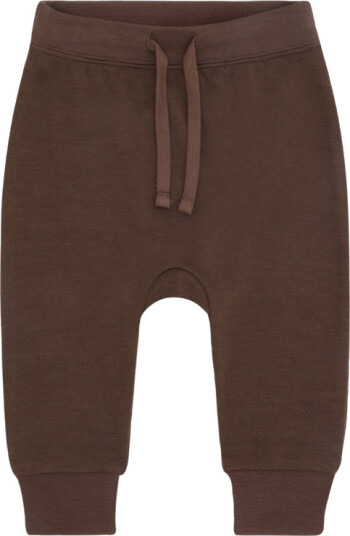Hust and Claire   Ullbukse m. bambus innerst "Gaby" Brown stone