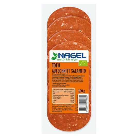 Nagel tofu salamito 100 g pålegg