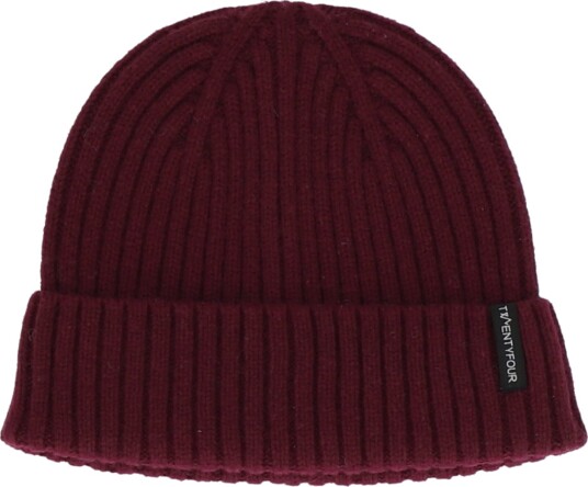Twentyfour Aurora Rib Lue Burgunder ONE SIZE