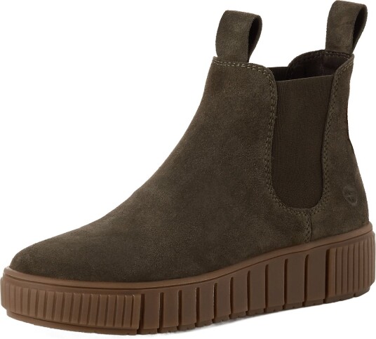 Tamaris Women Boots OLIVE SUEDE 37