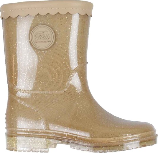 Petit by Sofie Schnoor Gummistøvler m. for Nougat m. Glitter Sofie Schnoor 29 Gummistøvler Beige