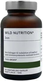 Wild Nutrition Food-Grown Jern Plus Jerntabletter - 30 Kapslar Wild Nutrition Food-Grown Jern Plus Jerntabletter - 30 Kapslar