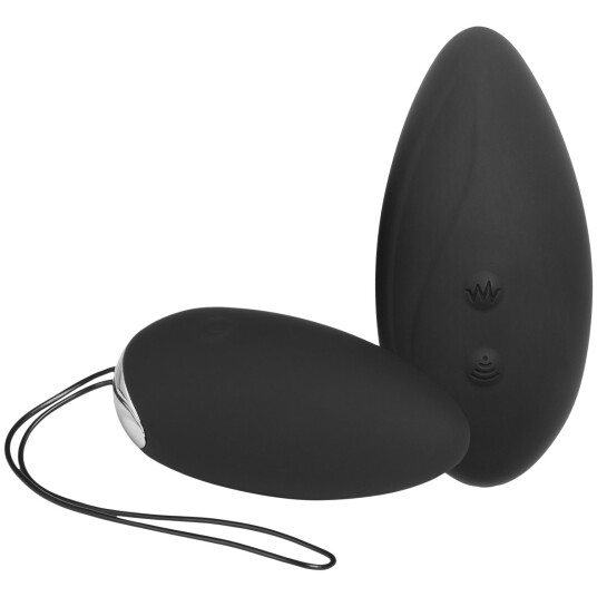 Sinful 2-i-1 Bliss Vibratoregg og Klitorisvibrator - Svart