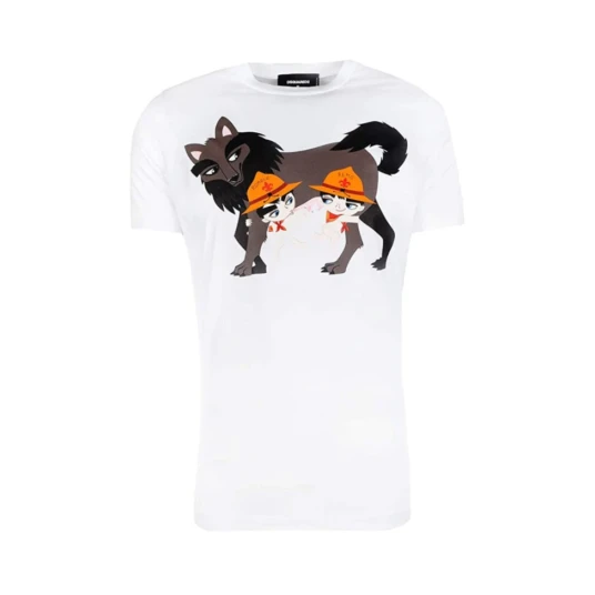 Dsquared Dsquared2 Herre Topper Hvit XL