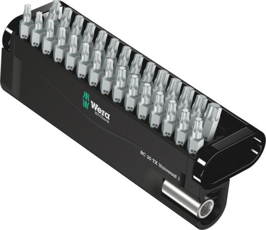 Wera Bit-Check 30 Deler TX Universal Bitsett med Bitsholder Wera Bit-Check 30 Deler TX Universal Bitsett med Bitsholder