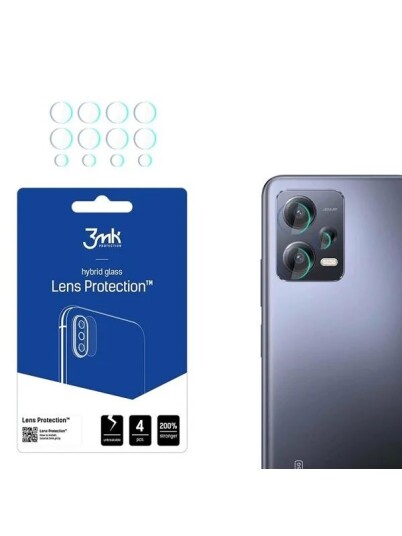 3Mk Kameralinsebeskyttelse for Xiaomi Redmi Note 12 Pro+/Pro 7H