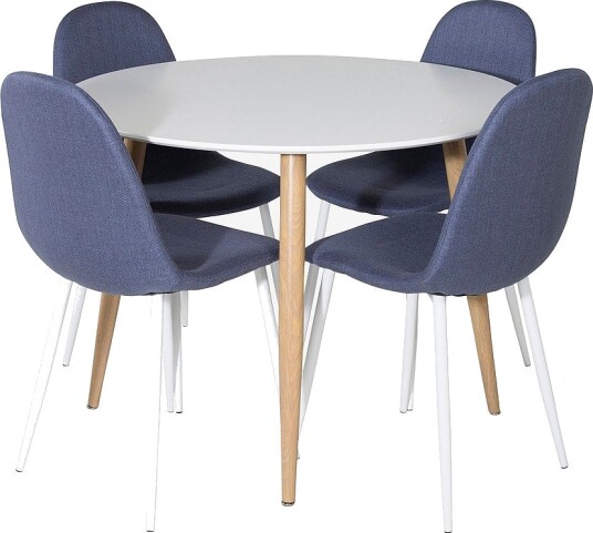Venture Home   Spisegruppe Plaza med stolene Polar   Blå