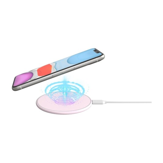 DACOTA PLATINUM QI TRÅDLØS LADEPLATE 10 W, ROSA DACOTA PLATINUM QI TRÅDLØS LADEPLATE 10 W, ROSA