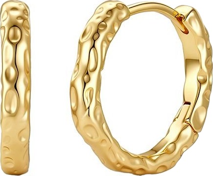 Makeup Mekka Stellar Huggie Hoops  Gold