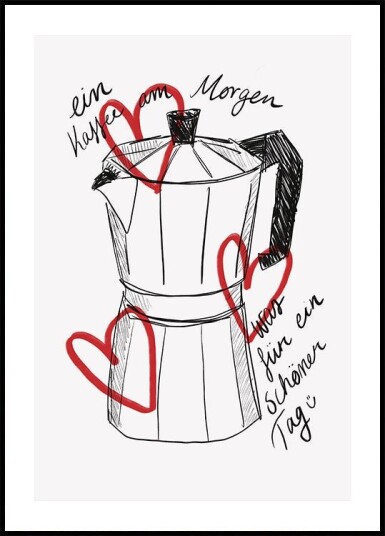Morning Brew Poster Plakat / 50x70cm