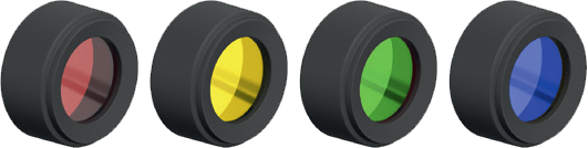Ledlensershop Ledlenser Fargefiltersett orange 35,1mm Ledlensershop Ledlenser Fargefiltersett orange 35,1mm