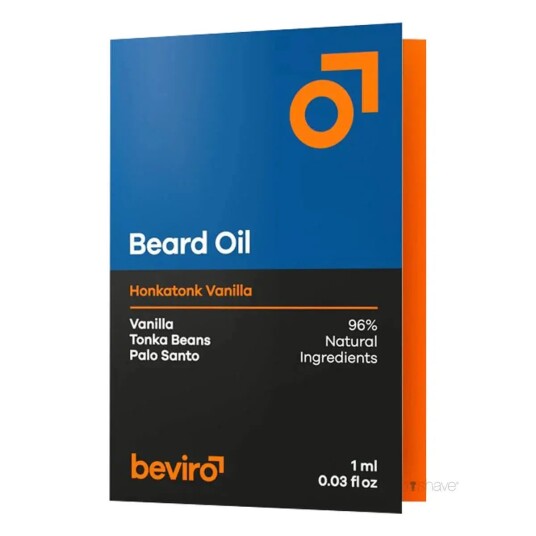 Beviro Beard Oil Honkatonk VanillaTESTER
